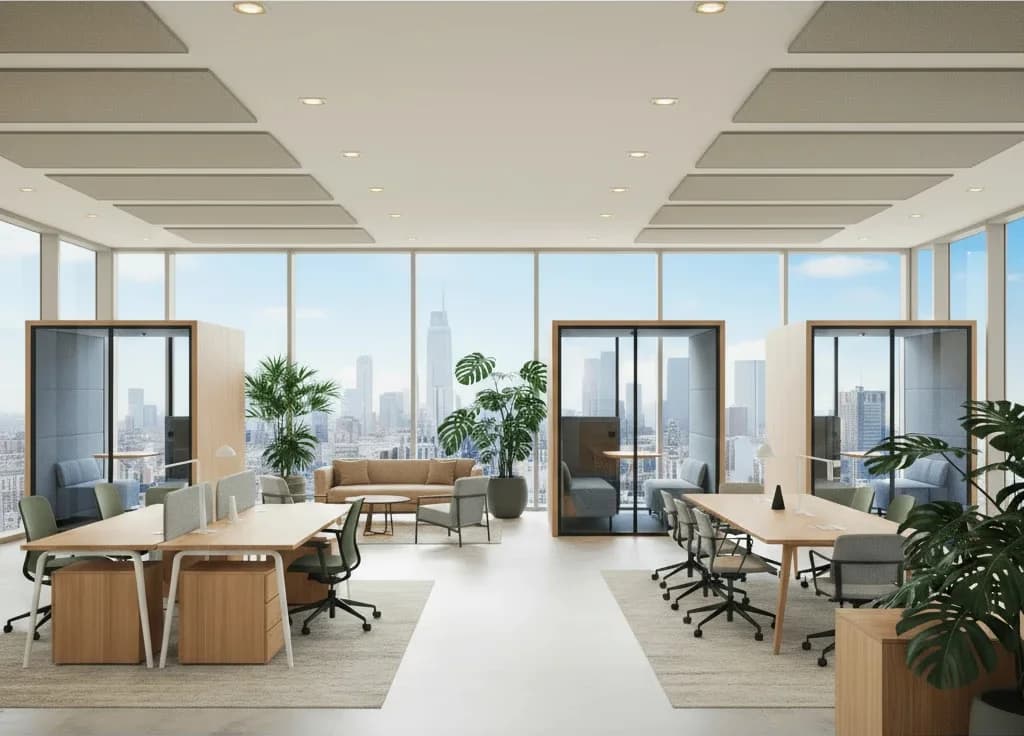 Exterior view of the Godrej Vanantara sales and marketing site office located in South Bangalore.