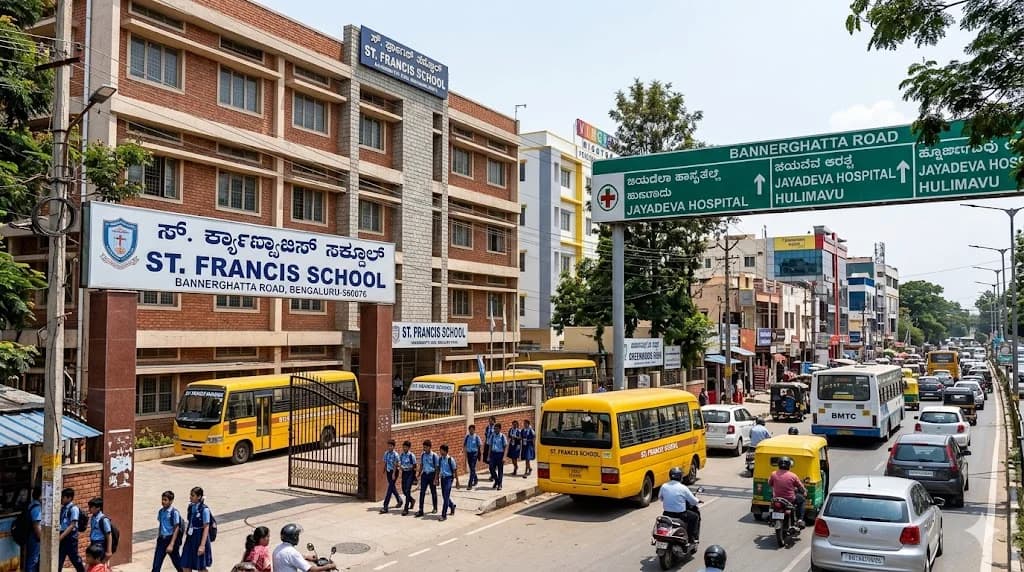 schools near Bannerghatta Road