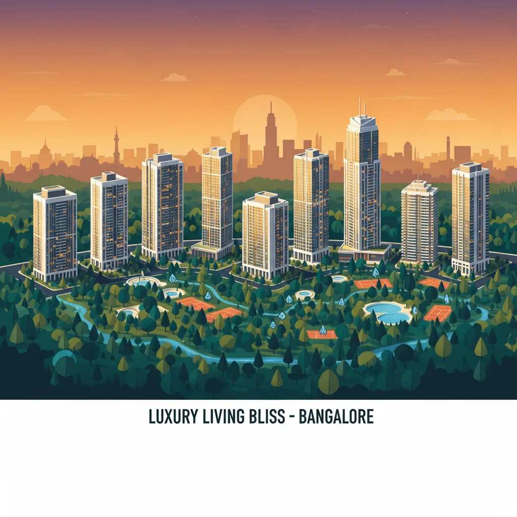 Godrej Pre-Launch Projects in Bangalore 2026 - Modern luxury residential township aerial view with forest-themed landscaping
