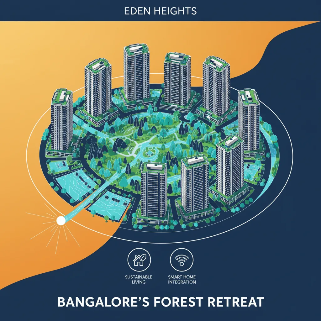 Godrej Real Estate Bangalore - Modern luxury forest-themed residential township with sustainable architecture