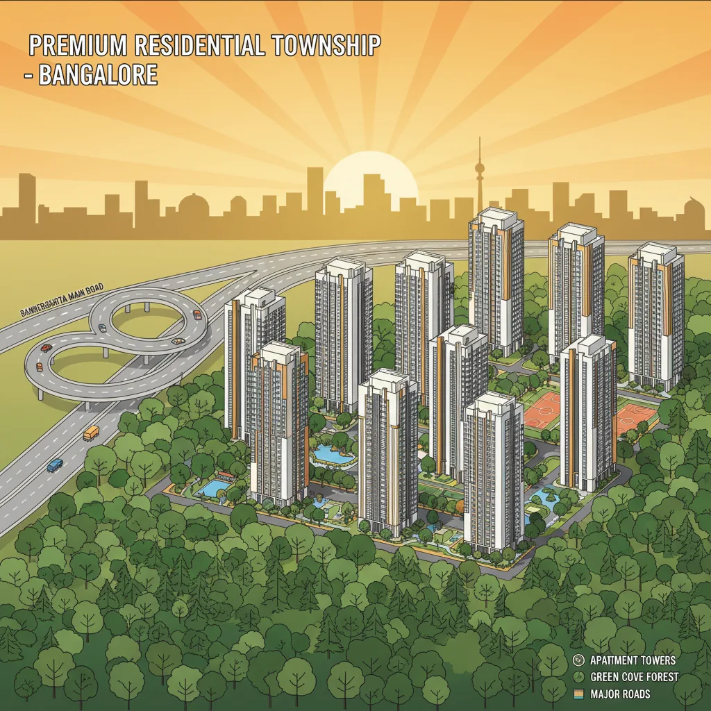 Godrej Vanantara Connectivity - Premium residential township with excellent road, metro and highway connections in South Bangalore