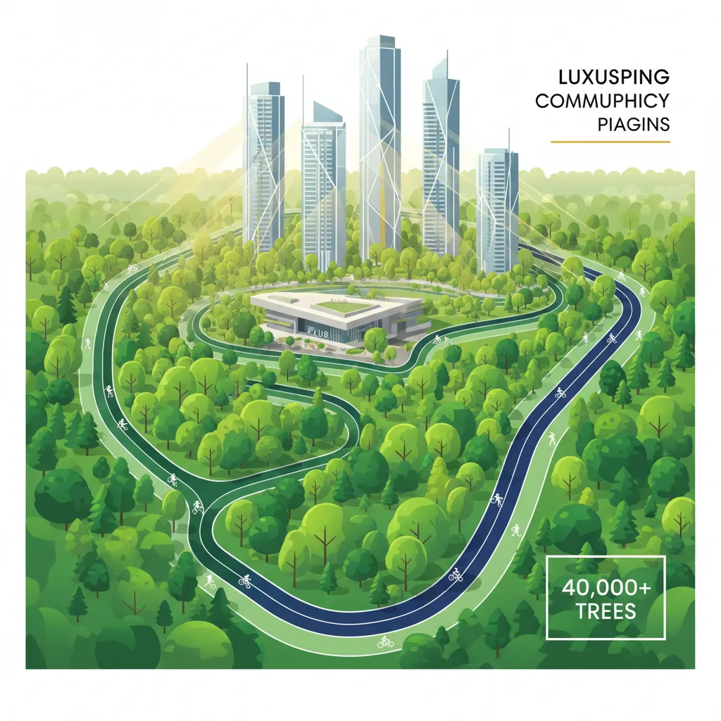 godrej vanantara jogging cycling tracks hero