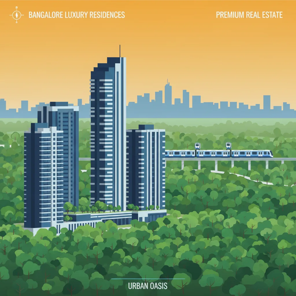 Godrej Vanantara Resale Potential - Modern luxury residential high-rise towers surrounded by lush green forest landscape